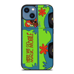 SCOOBY DOO MYSTERY MACHINE CAR iPhone 14 Case Cover SCOOBY DOO MYSTERY MACHINE CAR iPhone 14 Case Cover