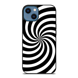 SPIRAL BLACK iPhone 14 Case Cover