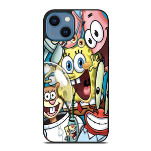 SPONGEBOB CHARACTER iPhone 14 Case Cover
