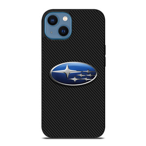 SUBARU LOGO CARBON iPhone 14 Case Cover SUBARU LOGO CARBON iPhone 14 Case Cover
