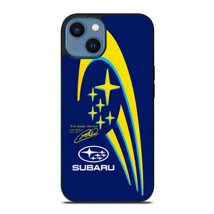 SUBARU STRIPE LOGO iPhone 14 Case Cover SUBARU STRIPE LOGO iPhone 14 Case Cover