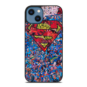SUPERMAN SUPERHERO LOGO iPhone 14 Case Cover SUPERMAN SUPERHERO LOGO iPhone 14 Case Cover