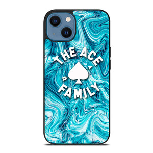 THE ACE FAMILY BLUE DAZZLE iPhone 14 Case Cover THE ACE FAMILY BLUE DAZZLE iPhone 14 Case Cover