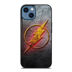 THE FLASH SUPERHERO LOGO iPhone 14 Case Cover