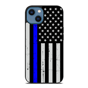 THIN BLUE LINE AMERICAN iPhone 14 Case Cover