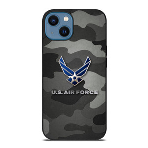 US AIR FORCE CAMO LOGO iPhone 14 Case Cover US AIR FORCE CAMO LOGO iPhone 14 Case Cover