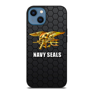 US NAVY SEAL HEXAGON LOGO iPhone 14 Case Cover