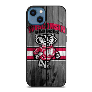 WISCONSIN BADGERS LOGO iPhone 14 Case Cover