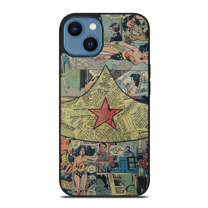 WONDER WOMAN LOGO ART iPhone 14 Case Cover WONDER WOMAN LOGO ART iPhone 14 Case Cover