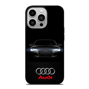 AUDI BLACK CAR iPhone 14 Pro Case Cover