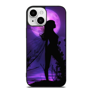 FAIRY DRAGONFLIES PURPLE MOON iPhone 13 Mini Case Cover