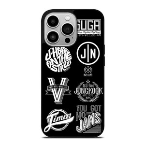 BANGTAN BOYS BTS KPOP LOGO iPhone 14 Pro Case Cover
