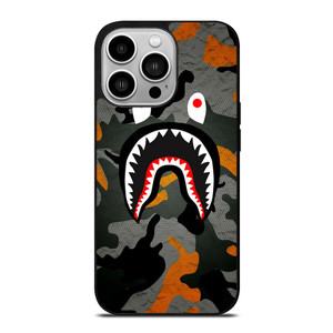 BAPE SHARK CAMO 1 iPhone 14 Pro Case Cover