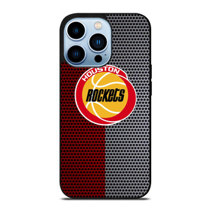 HOUSTON ROCKETS METAL LOGO iPhone 13 Pro Max Case Cover