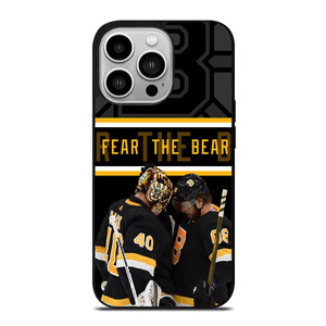 BOSTON BRUINS FEAR THE BEAR iPhone 14 Pro Case Cover
