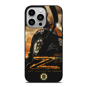 BOSTON BRUINS LEGEND ZDENO CHARA iPhone 14 Pro Case Cover