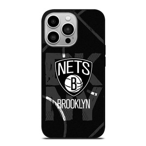 BROOKLYN NETS NBA TEAM LOGO iPhone 14 Pro Case Cover