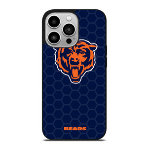 CHICAGO BEARS HEXAGON LOGO iPhone 14 Pro Case Cover