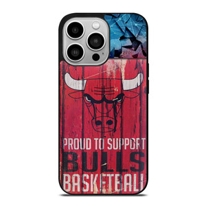 CHICAGO BULLS PROUD iPhone 14 Pro Case Cover