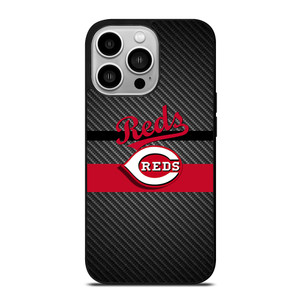 CINCINNATI REDS CARBON iPhone 14 Pro Case Cover CINCINNATI REDS CARBON iPhone 14 Pro Case Cover