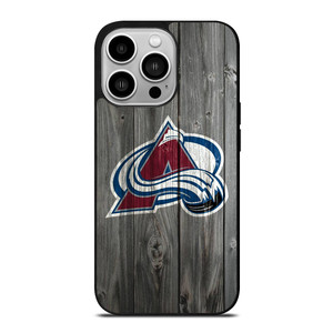 COLORADO AVALANCHE WOODEN iPhone 14 Pro Case Cover