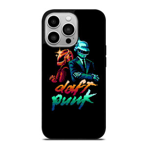 DAFT PUNK 8 BIT iPhone 14 Pro Case Cover