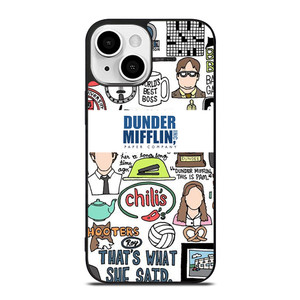 DUNDER MIFFLIN COLLAGE iPhone 13 Mini Case Cover