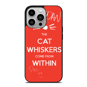 DAN AND PHIL THE WHISKERS 1 iPhone 14 Pro Case Cover DAN AND PHIL THE WHISKERS 1 iPhone 14 Pro Case Cover