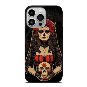 DAY OF THE DEAD ART iPhone 14 Pro Case Cover DAY OF THE DEAD ART iPhone 14 Pro Case Cover
