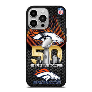DENVER BRONCOS SUPER BOWL 50 iPhone 14 Pro Case Cover