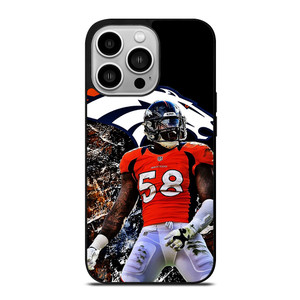 DENVER BRONCOS VON MILLER iPhone 14 Pro Case Cover
