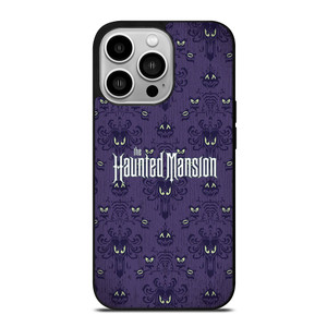 DISNEY HAUNTED MANSION PATTERN LOGO iPhone 14 Pro Case Cover DISNEY HAUNTED MANSION PATTERN LOGO iPhone 14 Pro Case Cover
