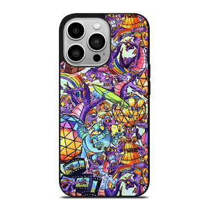 FIGMENT EPCOT DISNEY COLLAGE iPhone 14 Pro Case Cover
