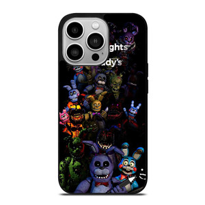 FIVE NIGHTS AT FREDDY'S ALL CHARACTERS iPhone 14 Pro Case Cover