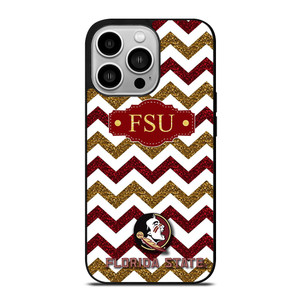 FLORIDA STATE GLITTER LOGO iPhone 14 Pro Case Cover