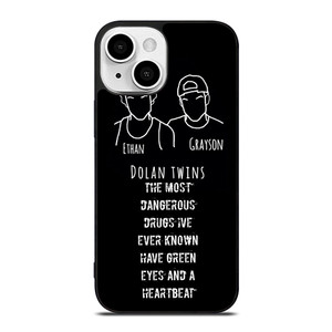 DOLAN TWINS SILHOUETTE iPhone 13 Mini Case Cover DOLAN TWINS SILHOUETTE iPhone 13 Mini Case Cover