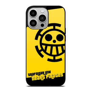 HEART PIRATES TRAFALGAR LAW ONE PIECE iPhone 14 Pro Case Cover