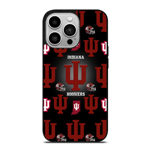 HOOSIER STATE OF MIND INDIANA PATTERN iPhone 14 Pro Case Cover
