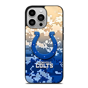 INDIANAPOLIS COLTS CAMO LOGO iPhone 14 Pro Case Cover INDIANAPOLIS COLTS CAMO LOGO iPhone 14 Pro Case Cover