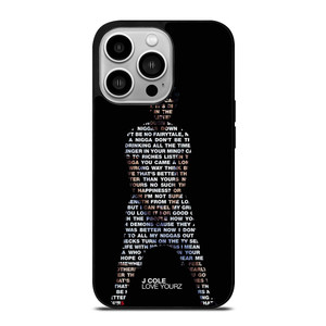 J COLE LOVE YOURZ LYRICS iPhone 14 Pro Case Cover