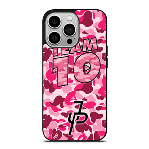 JAKE PAUL TEAM 10 PINK CAMO iPhone 14 Pro Case Cover