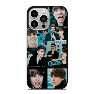 JUSTIN BIEBER COLLAGE iPhone 14 Pro Case Cover