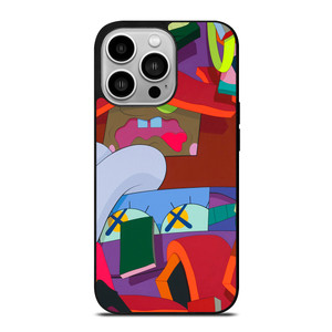KAWS ART iPhone 14 Pro Case Cover