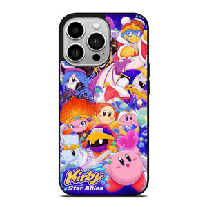 KIRBY DRAW CHARACTER iPhone 14 Pro Case Cover