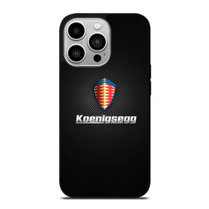 KOENIGSEGG CARBON LOGO iPhone 14 Pro Case Cover