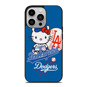 LA DODGERS HELLO KITTY 2 iPhone 14 Pro Case Cover
