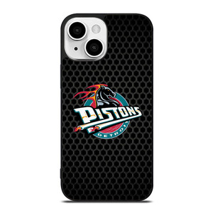 DETROIT PISTONS METAL LOGO iPhone 13 Mini Case Cover