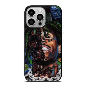 LIL UZI VERT SKULL iPhone 14 Pro Case Cover