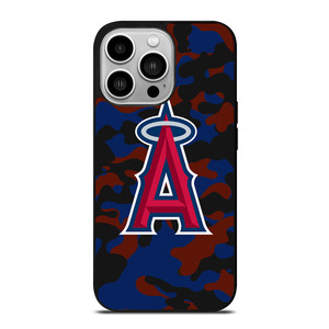 LOS ANGELES ANGELS CAMO LOGO iPhone 14 Pro Case Cover