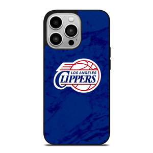LOS ANGELES CLIPPERS MARBLE LOGO iPhone 14 Pro Case Cover